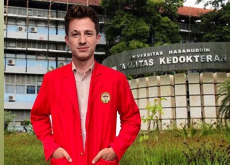 Heboh! Charlie Puth "Masuk" Fakultas Kedokteran Universitas Hasanuddin