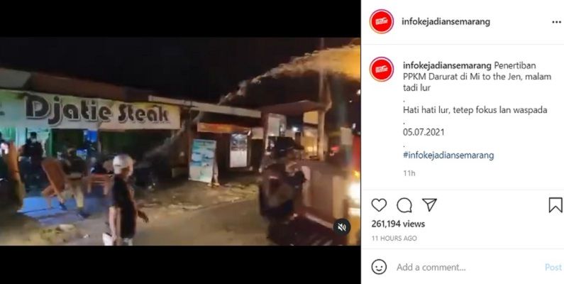 Viral Warung Disemprot Pakai Mobil Damkar, Walkot Semarang Berang