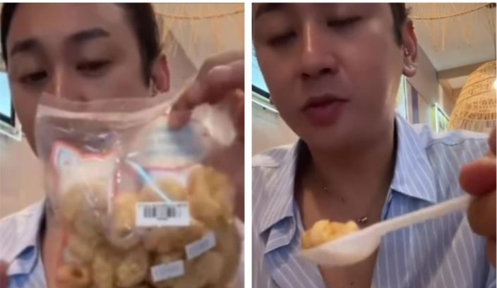 Viral Influencer Makan Kerupuk Babi di Restoran Halal, Pengelola Langsung Hancurkan Semua Peralatan Makan