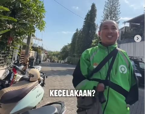 Viral Video Driver Ojol Difabel yang Mahir Bahasa Inggris, Kisahnya Bikin Mewek tapi Menginspirasi