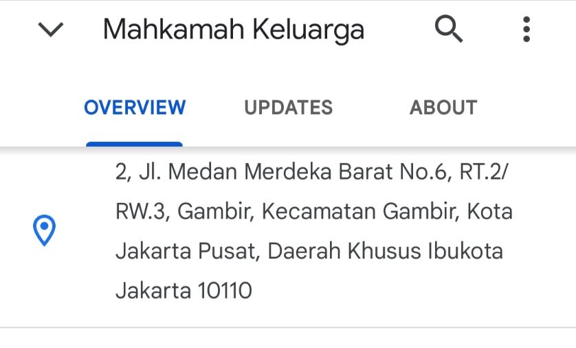 Viral Alamat Gedung MK di Google Maps Berubah Menjadi Mahkamah Keluarga