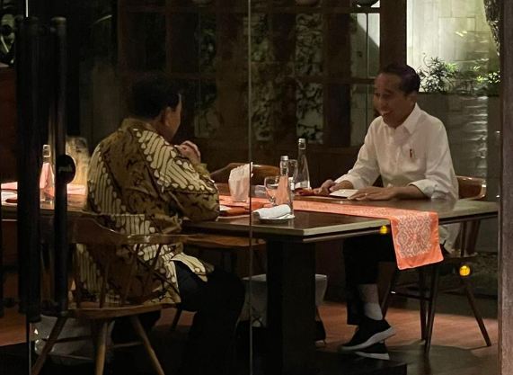 Viral Jokowi dan Prabowo Makan Malam Bersama, Begini Penjelasan Istana